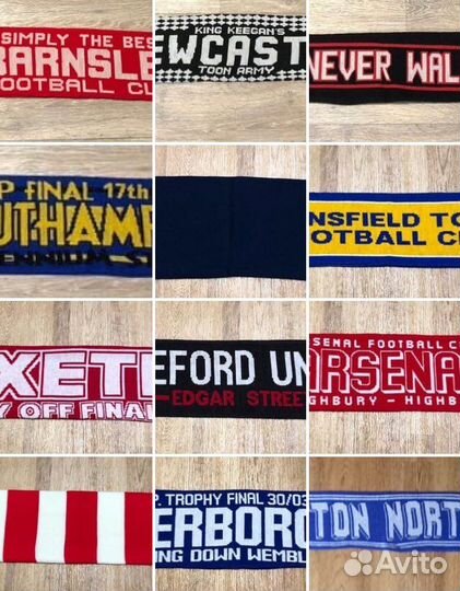 Футбольные Шарфы английских клубов