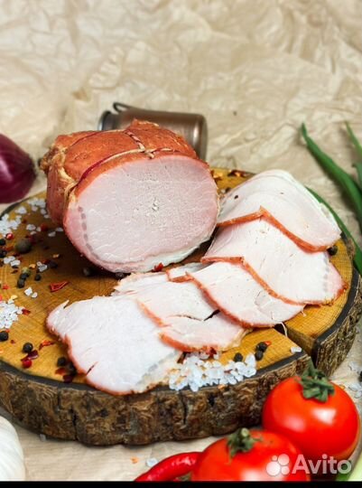 Мясо домашнее копчение