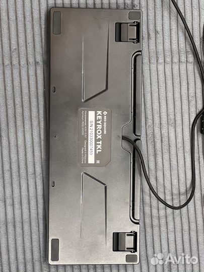 Игровая клавиатура Keyrox TKL red square