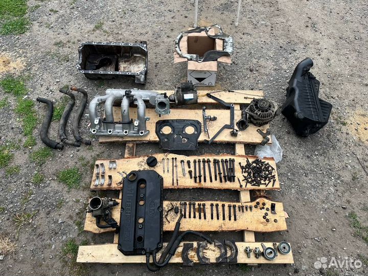 Коллектор впускной kia spectra