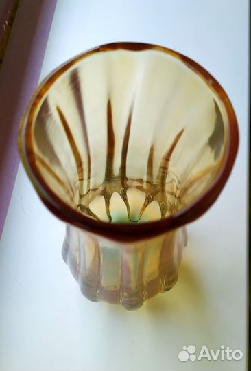 Винтажная ваза СССР лзхс Зинченко