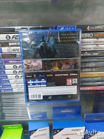 Игра Sekiro: Shadows Die Twice Русские субтитры PS