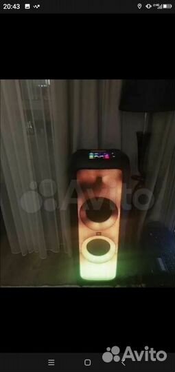 Аренда колонки jbl partybox