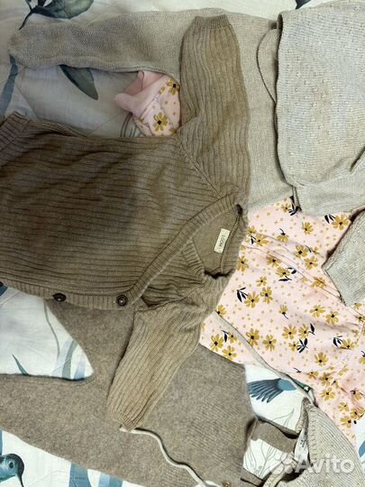 Вещи для девочки пакетом zara, Carters