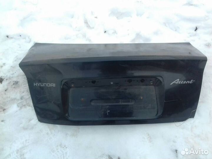 Крышка багажника hyundai accent tagaz акцент асент