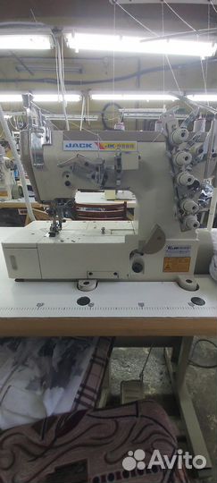 Промышленная плоскошовная швейная машина jack 8569