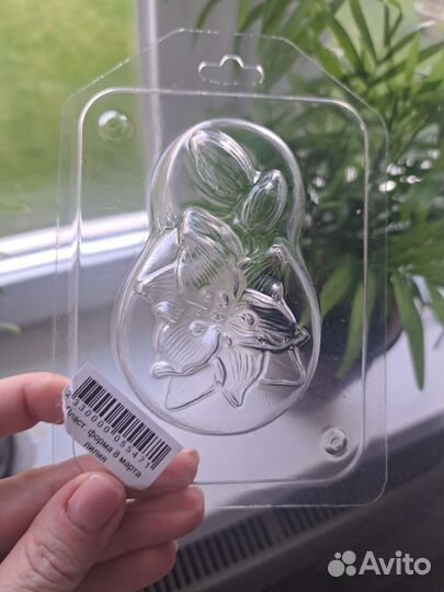 Набор 6шт Пластиковая форма для шоколада, мыла