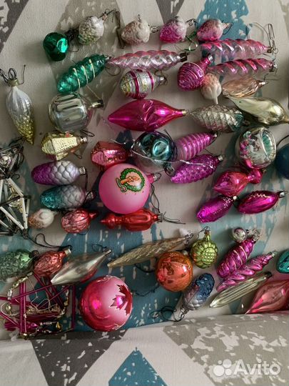 Елочные игрушки СССР