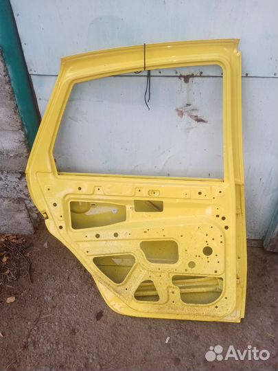Дверь задняя левая лада калина