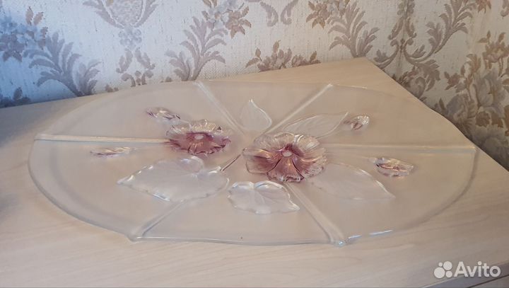 Набор рюмок богемия и хрустальных бокалов