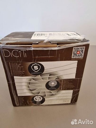 DiCiTi silent 4c matt black вентилятор вытяжной