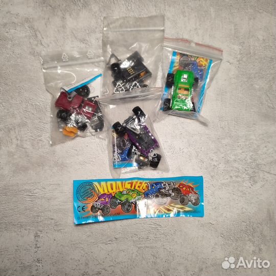 Киндер-сюрприз Джипы Monster