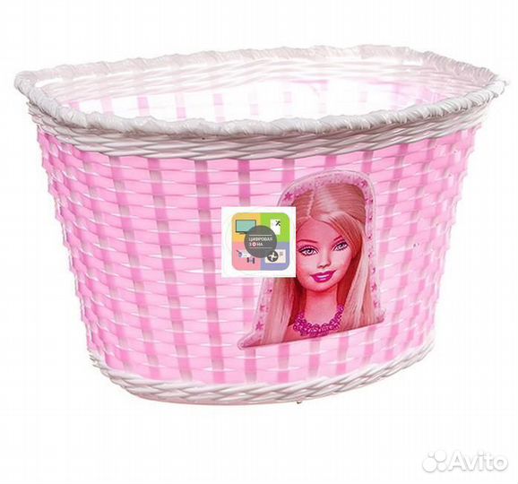 Корзина STG HL-BS03-6 детская, цвет розовый