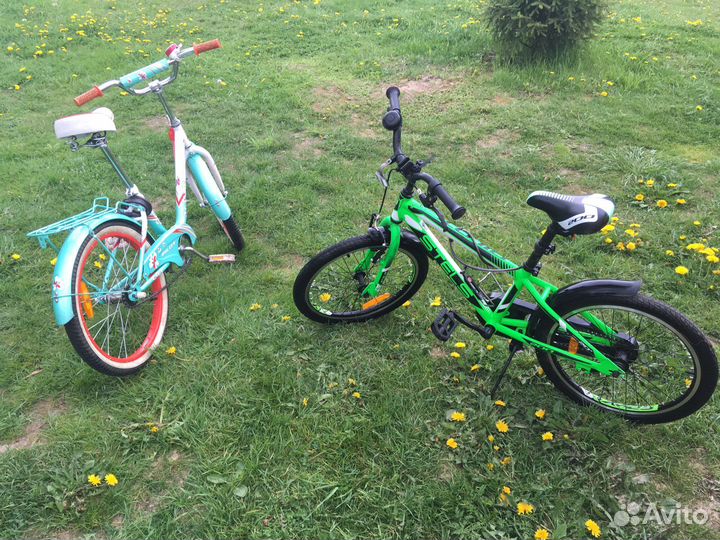 Велосипед для девочки. Велосипед для мальчика