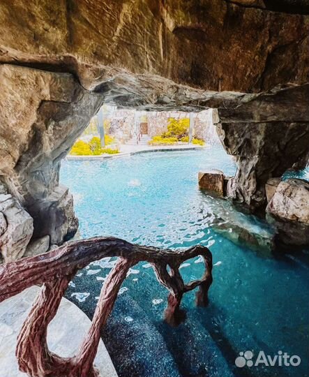 Водопады и Фонтаны Скалы из Бетона Art-Beton