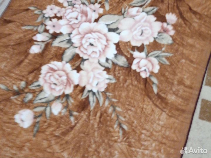 Плед пушистый бу