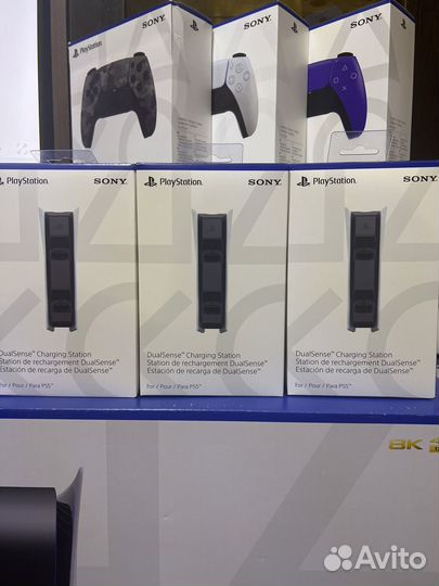 Зарядные станции для геймпадов Dualsense Новые