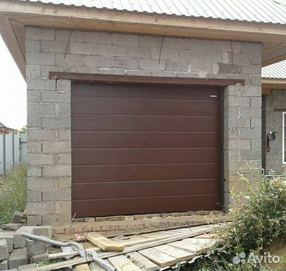 Секционные гаражные ворота
