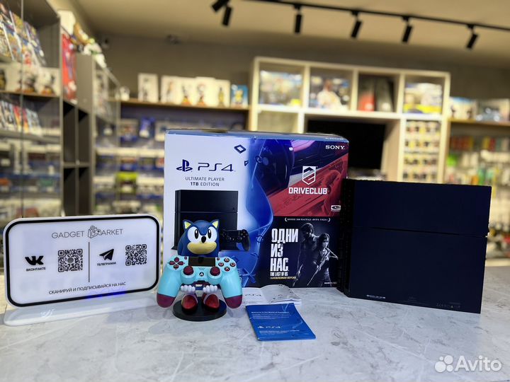 Игровая приставка Sony Playstation 4 1000gb памяти