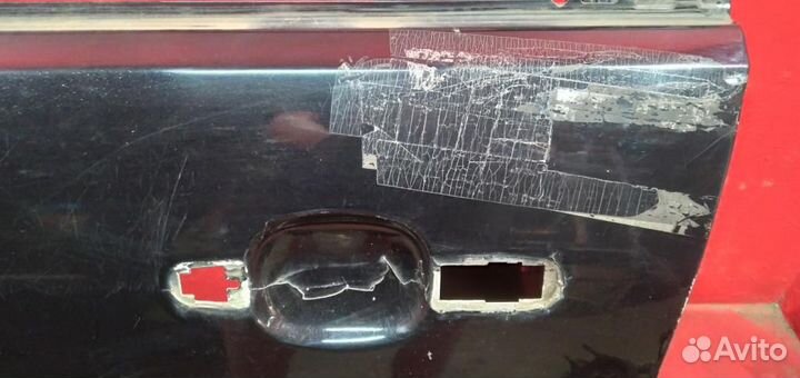 Форд фокус 2 дверь передняя левая черная 05-08