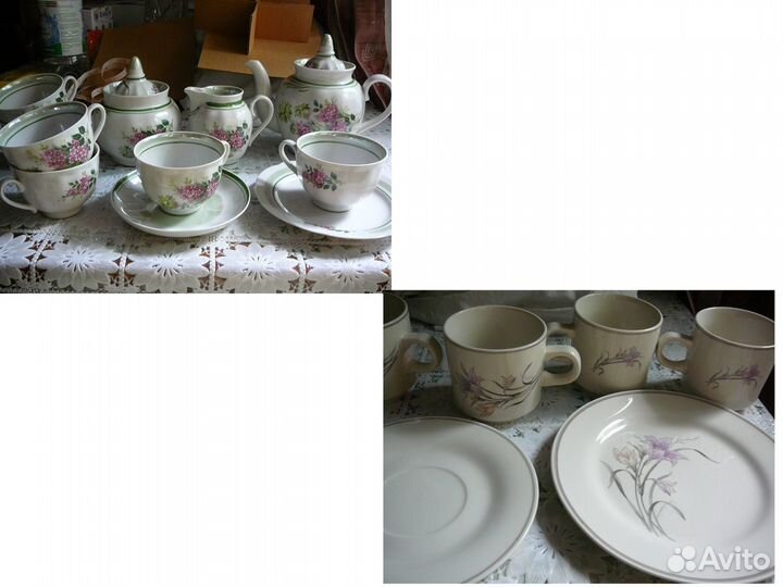 2 чайных сервиза
