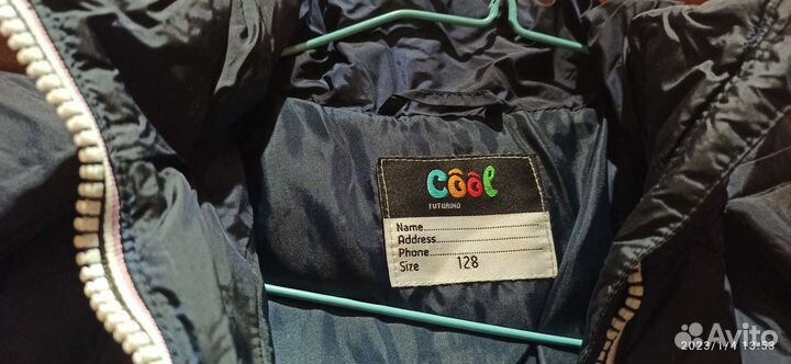 Куртка для девочки 128