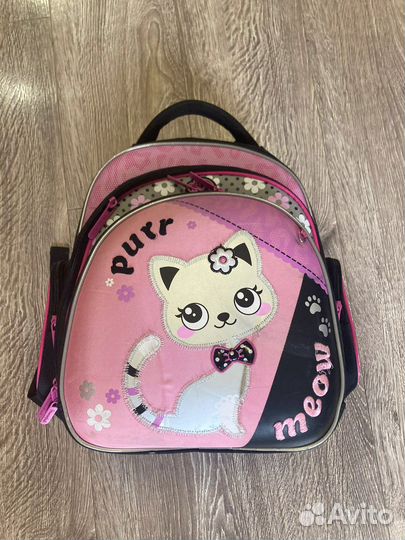 Рюкзак детский ортопедический для девочки школьный