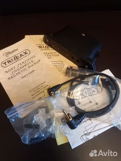 Takamine tri-ax, магнитный звукосниматель