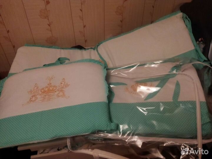 Бортики в детскую кроватку бу