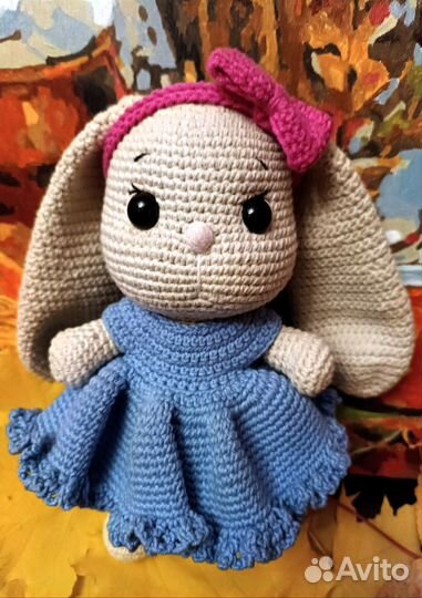 Зайка. Ручная работа