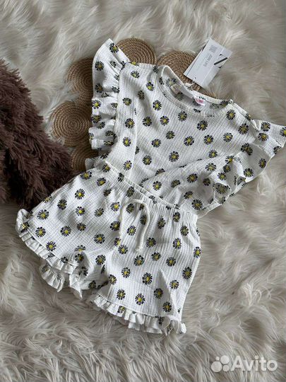 Шорты и блузка для девочки