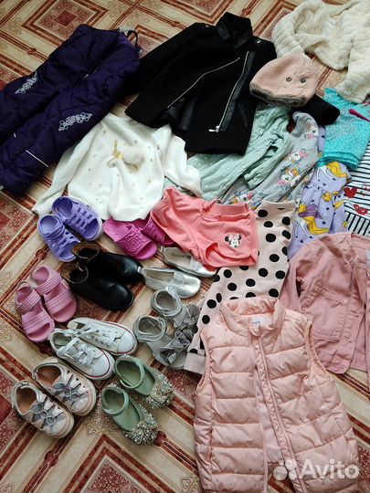 Пакет брендовых вещей на весна-лето 86-98см