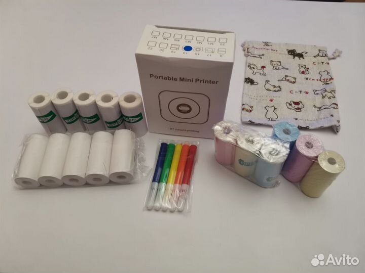 Портативный мини принтер