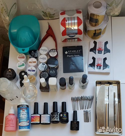Материалы для маникюра бу