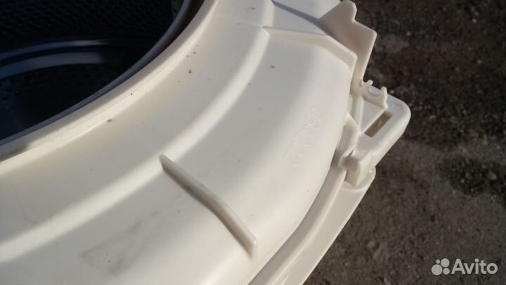 Бак в сборе с барабаном стиралки неразбор неисправ