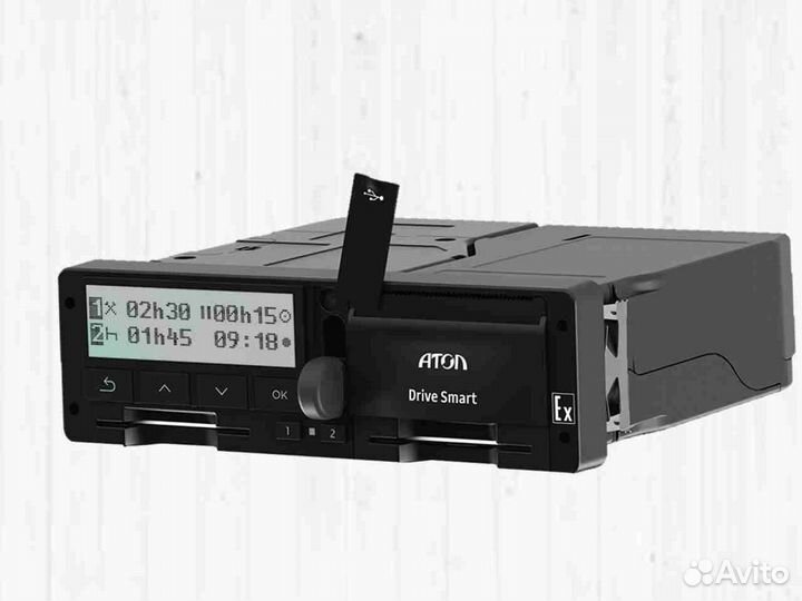 Тахограф атол Drive новый с скзи (Гарантия 1 год)