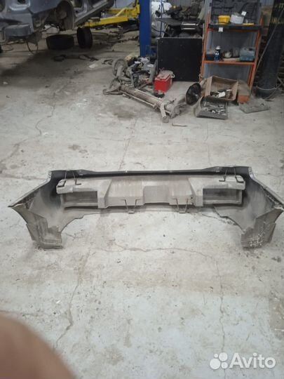 Бампер задний Chevrolet Lanos