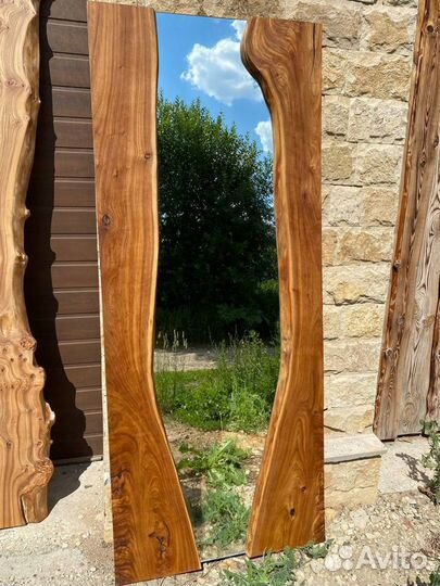 Рамка для зеркала из слэбов