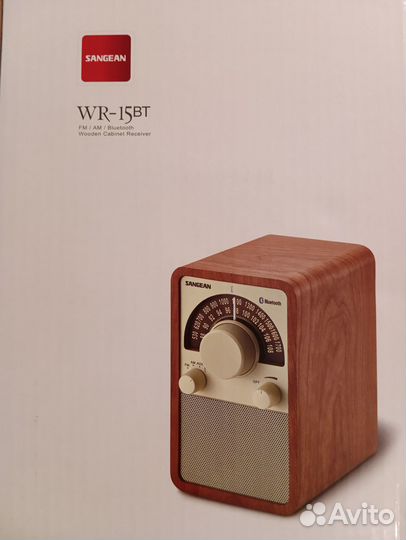 Радиоприемник Sangean WR-15BT Walnut