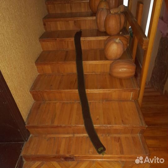 Тёплый шарф-змея ручной работы