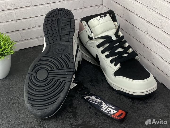 Кроссовки зимние мужские Nike Sb Dunk High