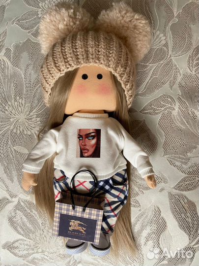 Интерьерная кукла ручной работы
