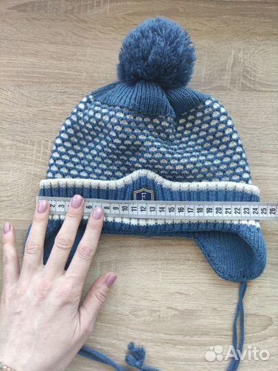 Детская зимняя шапка размер 48-50