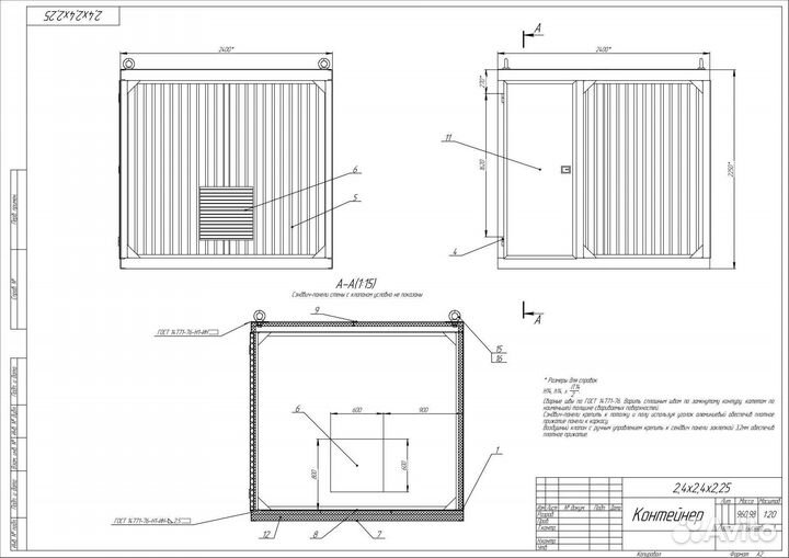 Производство блок-контейнеров пбк для оборудования
