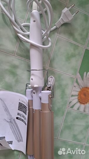 Плойка тройная для завивки