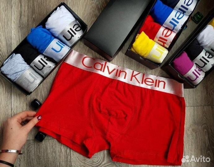 Трусы мужские Calvin Klein боксеры в наличии