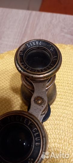 Антикварный Бинокль LE jockey club paris