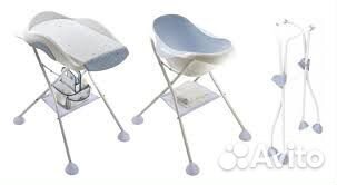 Beaba-ванна,пеленальная доска,шезлонг