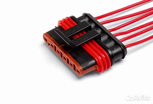 AX3232 Разъем 282090 (6pin) 6 контактов жгута форсунок для gaz, uaz; жгута эсуд для gaz