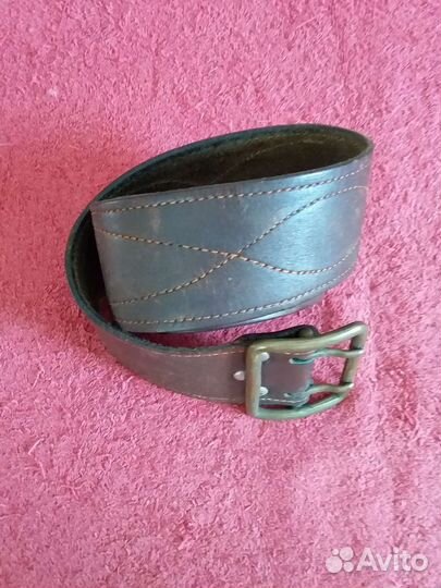 Мужской кожаный ремень